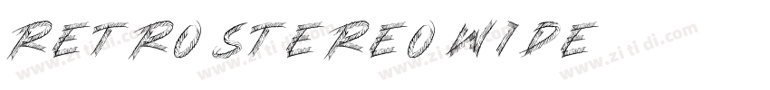 Retro Stereo Wide字体转换